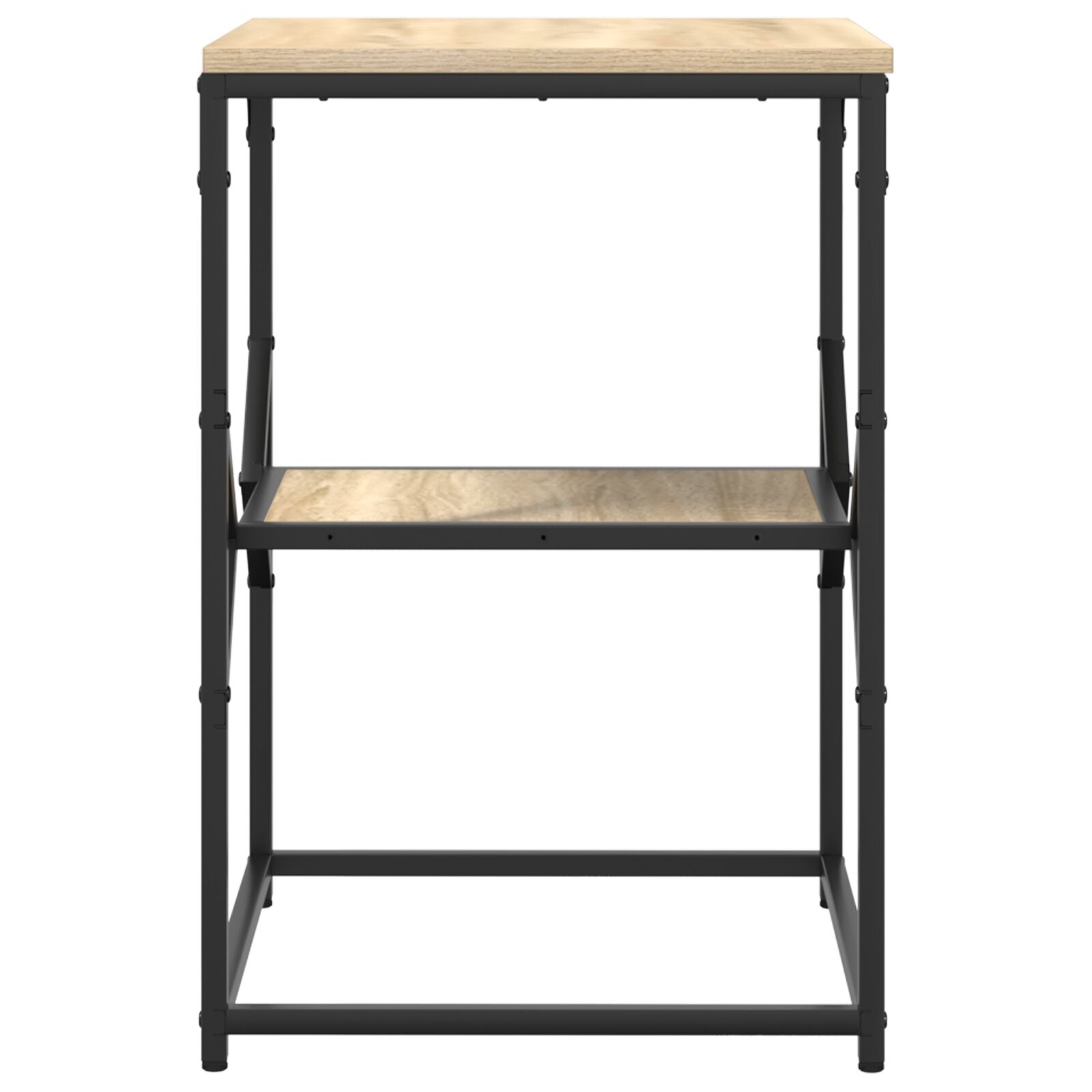 Bijzettafel 41X40X60 Cm Engineered Wood Sonoma eiken
