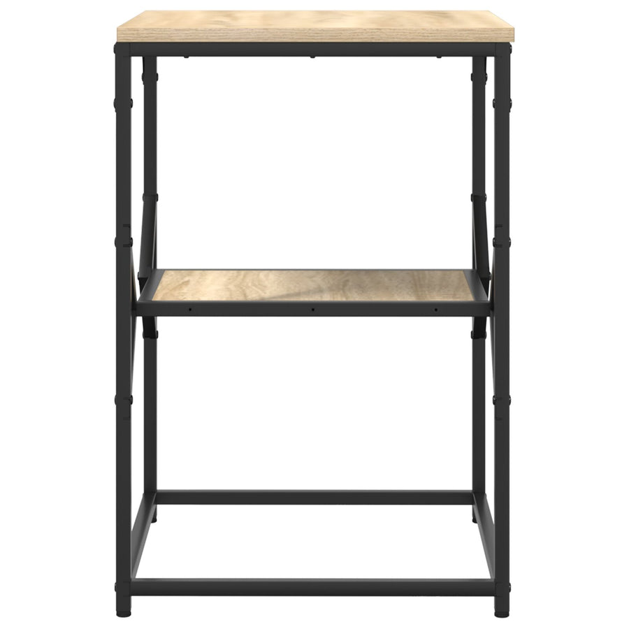 Bijzettafel 41X40X60 Cm Engineered Wood Sonoma eiken