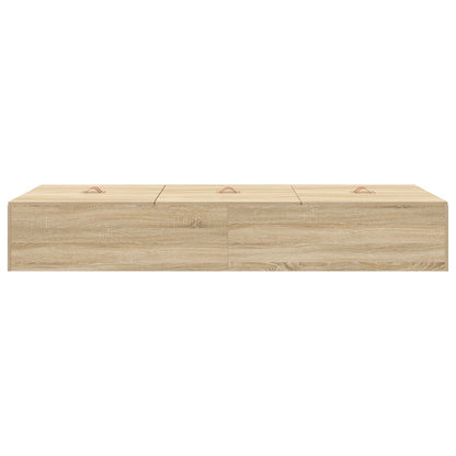 Opbergbedframe Sonoma Eik 100 x 200 cm