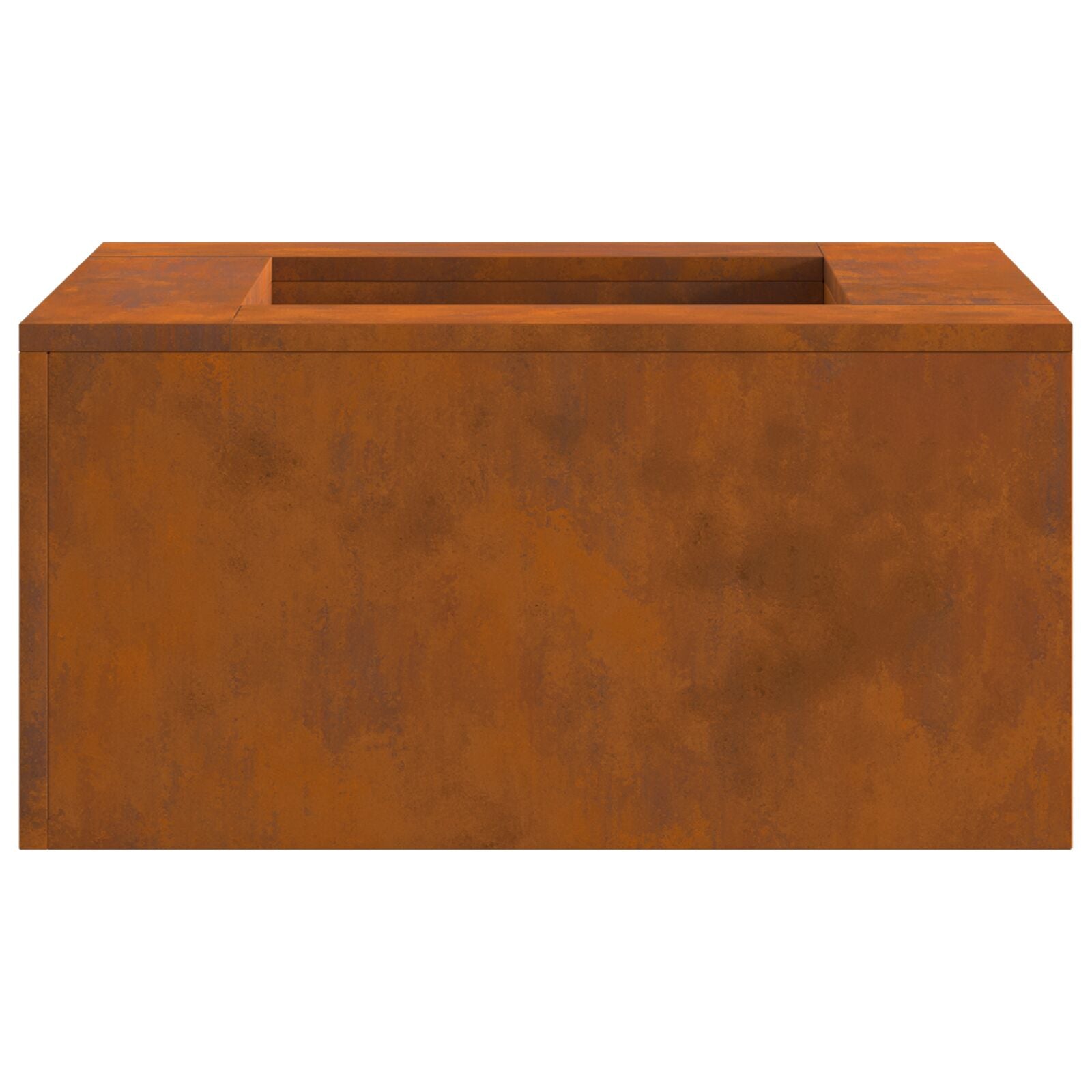 Vuurkorf Vierkant Verweerd Staal 60 x 60 x 30 cm Verweerd staal/Bruin