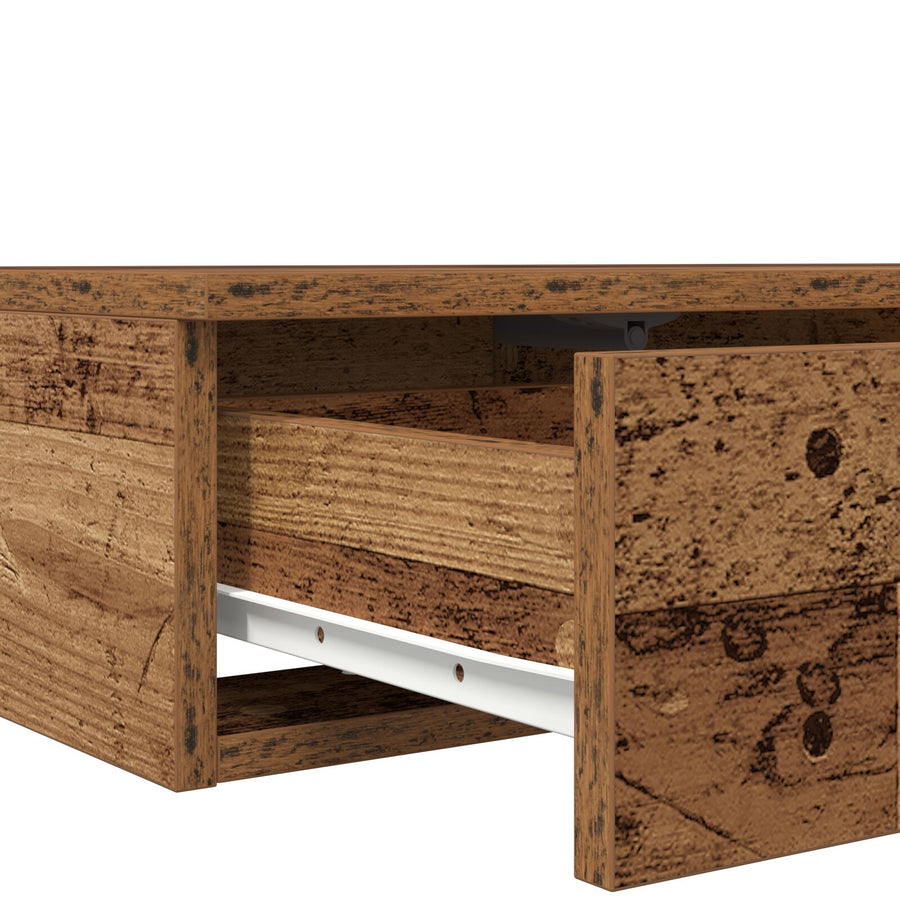 Bedladen Grijs Sonoma Gelaagd Hout Oud hout 140 x 36,5 x 16,5 cm