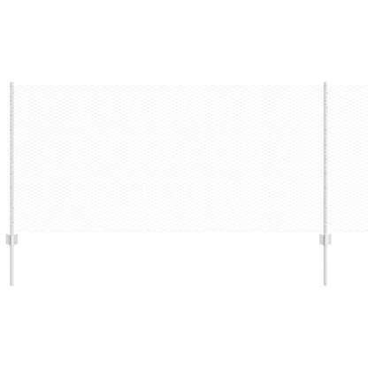 Hekpalen 22 Stuks U-Kanaal 100 Cm Gegalvaniseerd Staal,  Hexagon Hek 1X100 M Gegalvaniseerd Staal