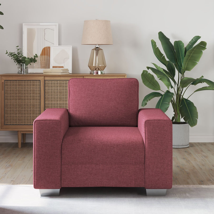 Fauteuil Wijnrood Stof Windrood 59 cm