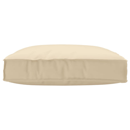Palletkussen Voor Zit 80X80X12 Cm Oxford Stof Beige