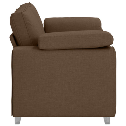 Loveseat Sofa Stof Bruin 120 cm