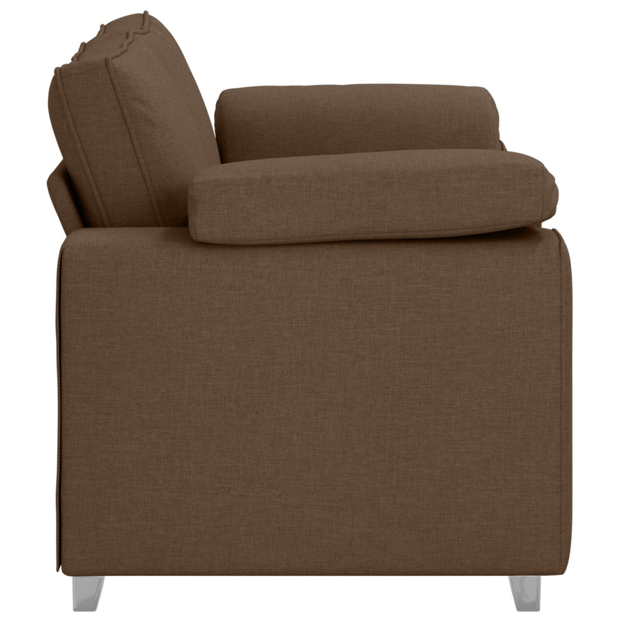 Loveseat Sofa Stof Bruin 120 cm