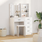 Kaptafel 2 stuks wit 50x41x135 cm