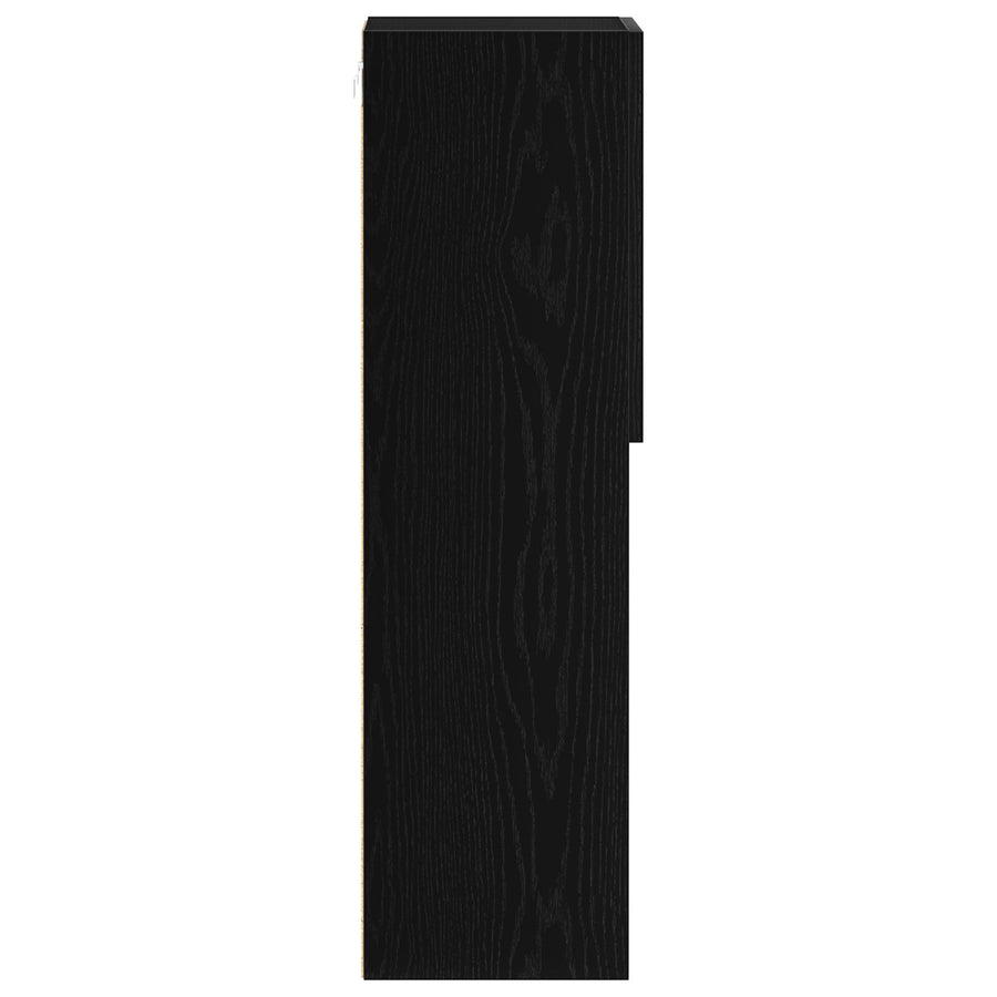 Led Tv-Kast 30,5X30X102 Cm Bewerkt Hout