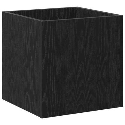 Plantenbak 40X40X40 Cm Engineered Wood Zwart eiken