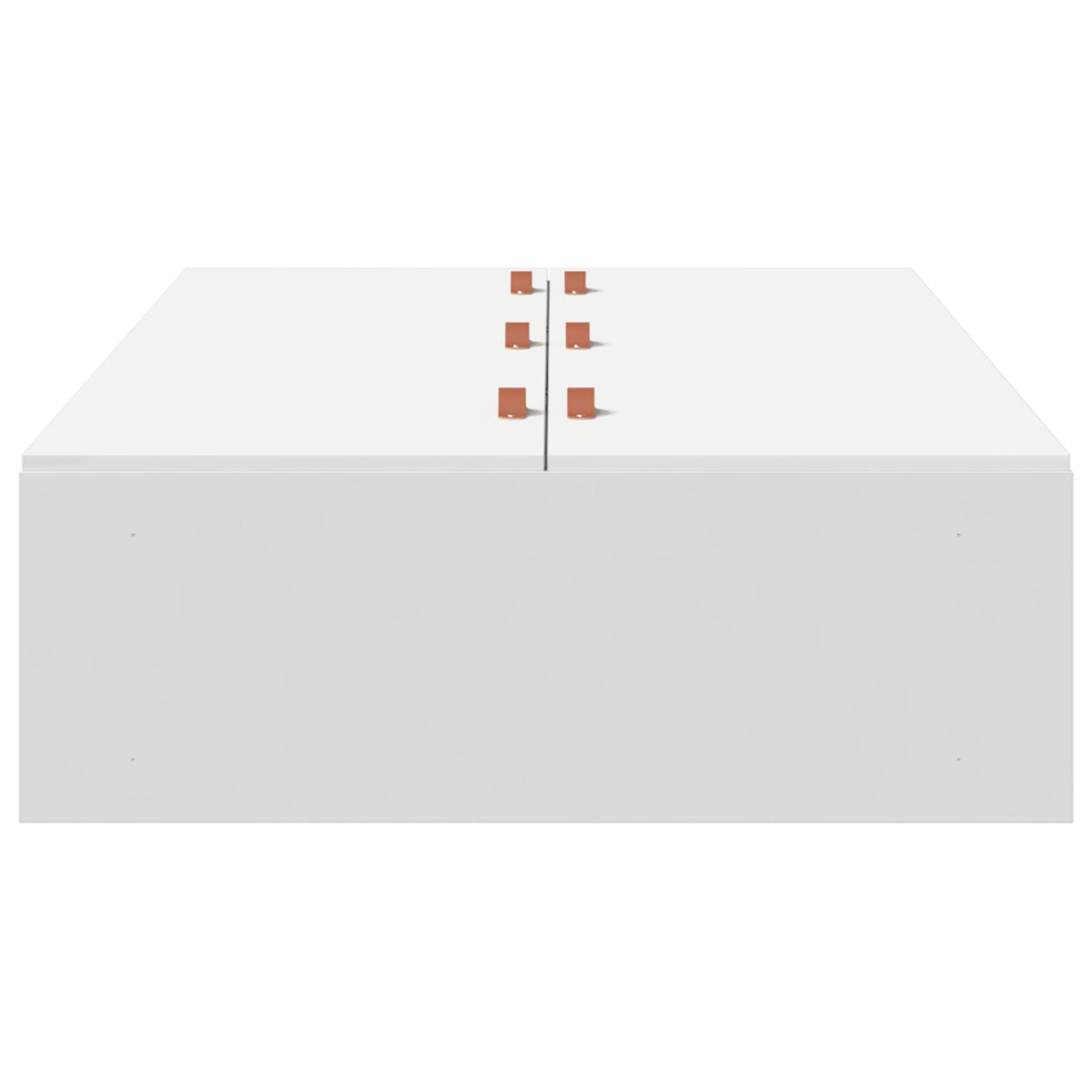 Opbergbedframe Wit 90 x 190 cm
