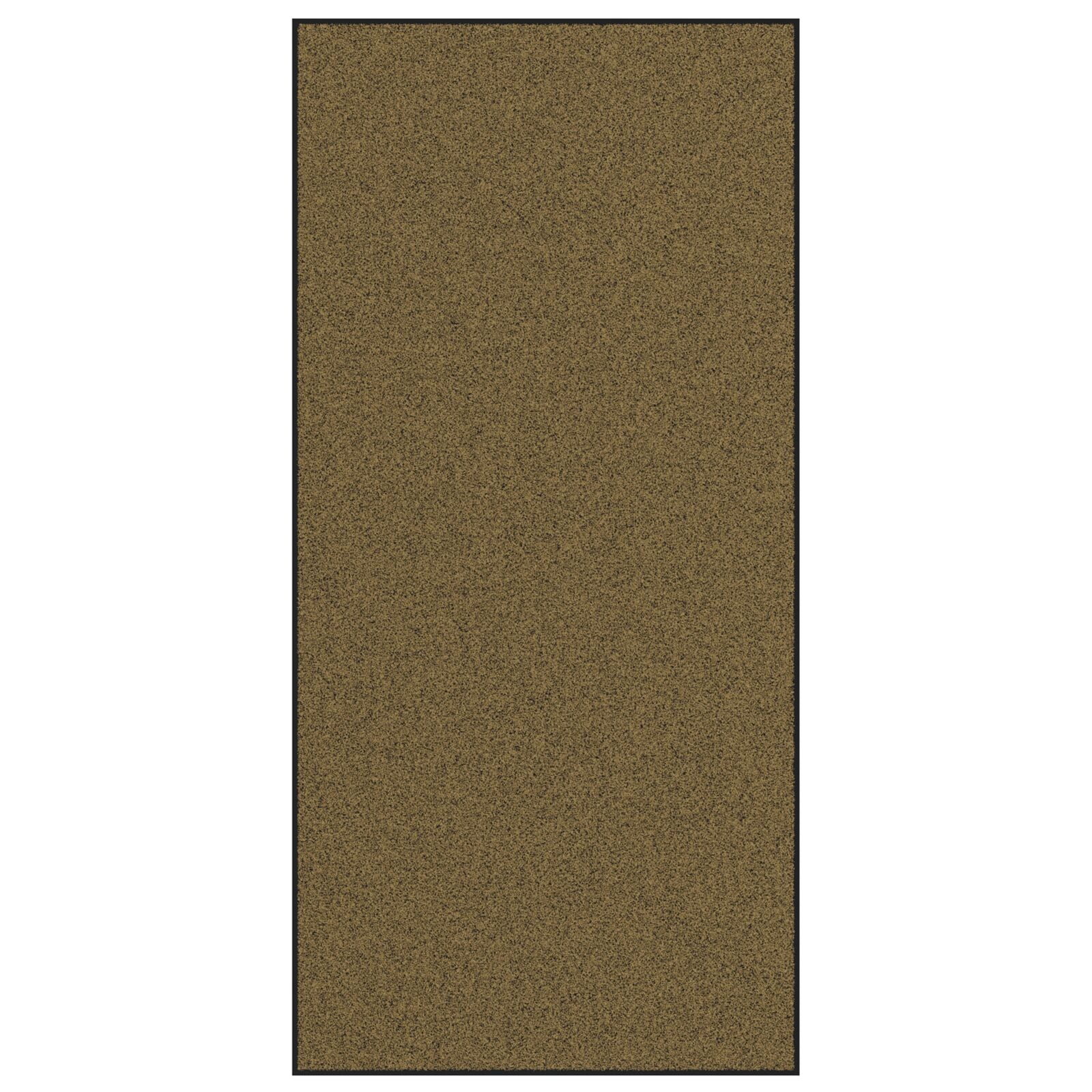 Deurmat Wasbaar Bruin 120X250 Cm