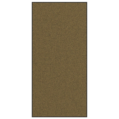 Deurmat Wasbaar Bruin 120X250 Cm