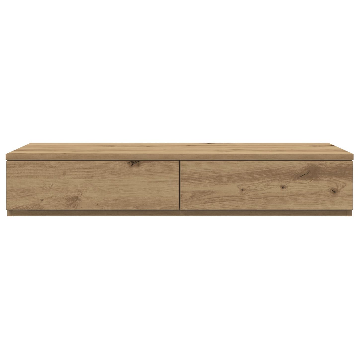 Bedladen 90X36,5X16,5 Cm Behandeld Hout Artisan eiken 90 x 36.5 x 16.5 cm