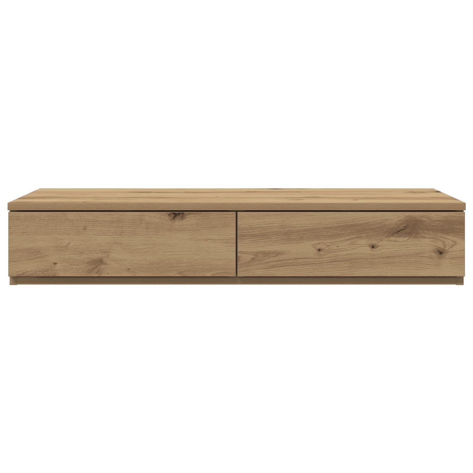 Bedladen 90X36,5X16,5 Cm Behandeld Hout Artisan eiken 90 x 36.5 x 16.5 cm