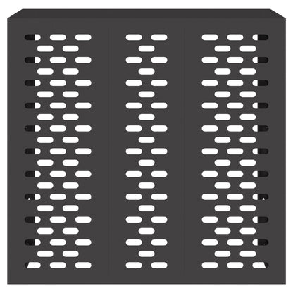 Airco Hoes - , Zwart 110 x 50 x 105 cm