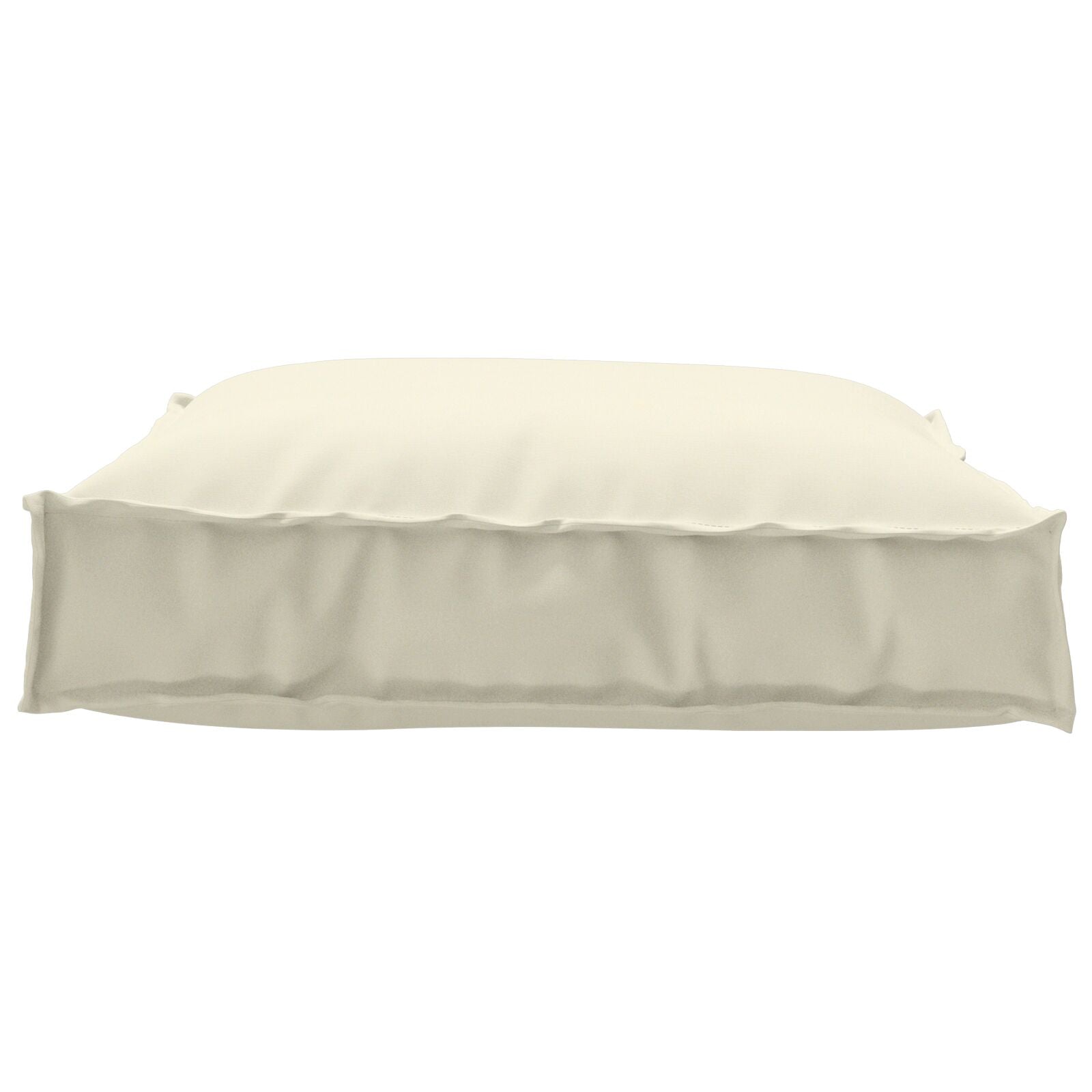 Palletkussen Voor Zitje 70X70X12 Cm Oxford Stof Crème