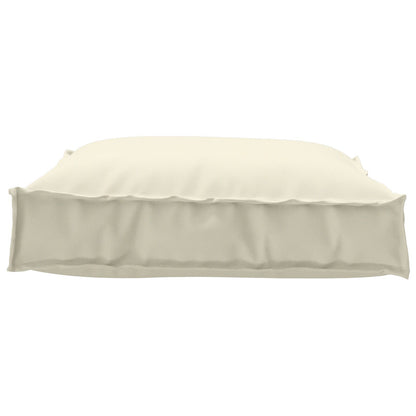 Palletkussen Voor Zitje 70X70X12 Cm Oxford Stof Crème