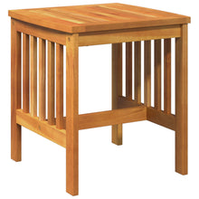 3-Delige Tuin Lounge Set Met Kussens Van Massief Acaciahout Crème wit 2 fauteuils + tafel