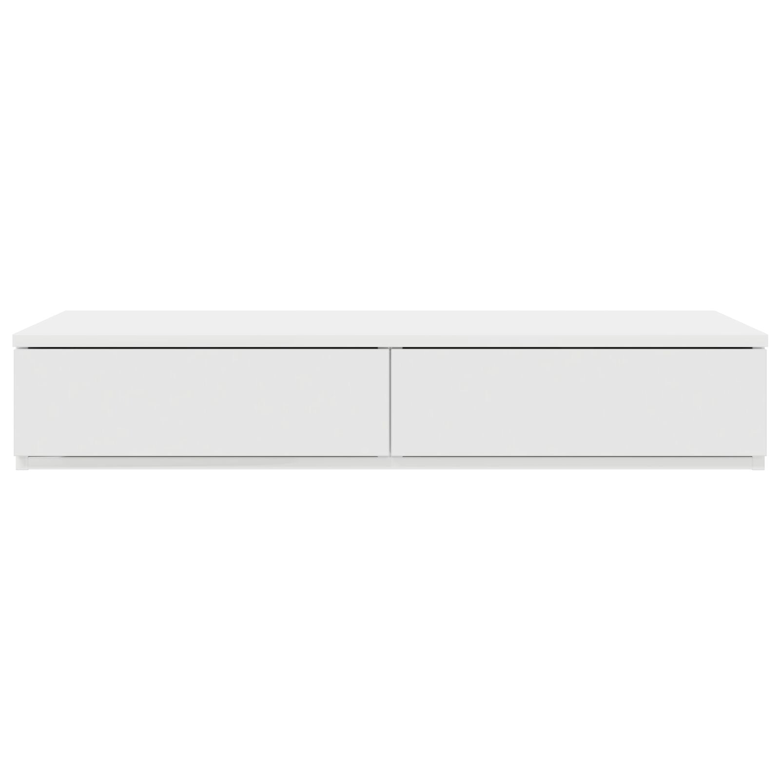 Bedladen 80X36,5X16,5 Cm Geengineerd Hout Wit 80 x 36.5 x 16.5 cm