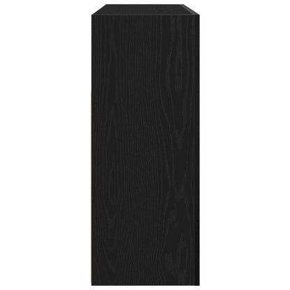 Dressoir Gefabriceerd Hout 116 X 30 X 75 Cm Zwart eiken