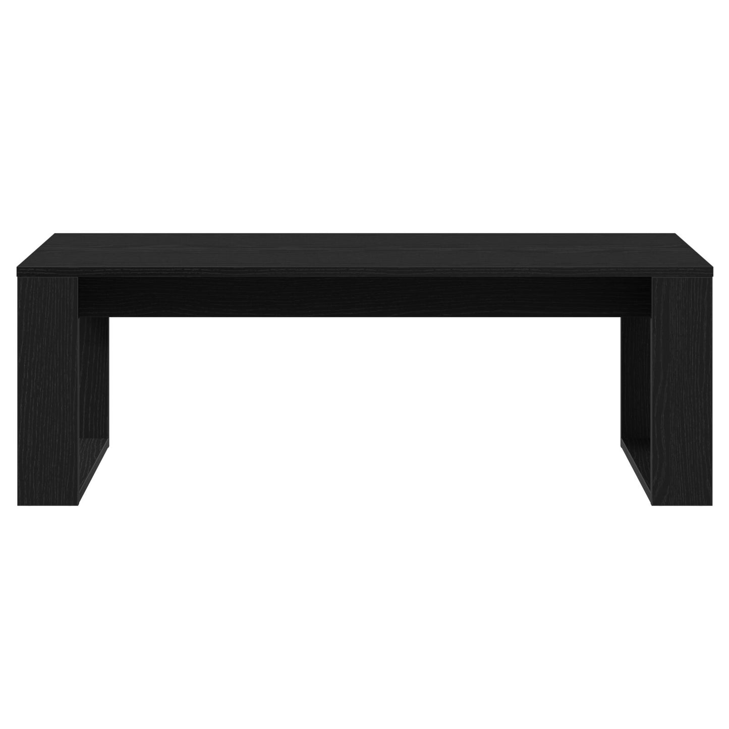 Salontafel Zwart Eiken 102X50X35 Cm Geengineerd Hout