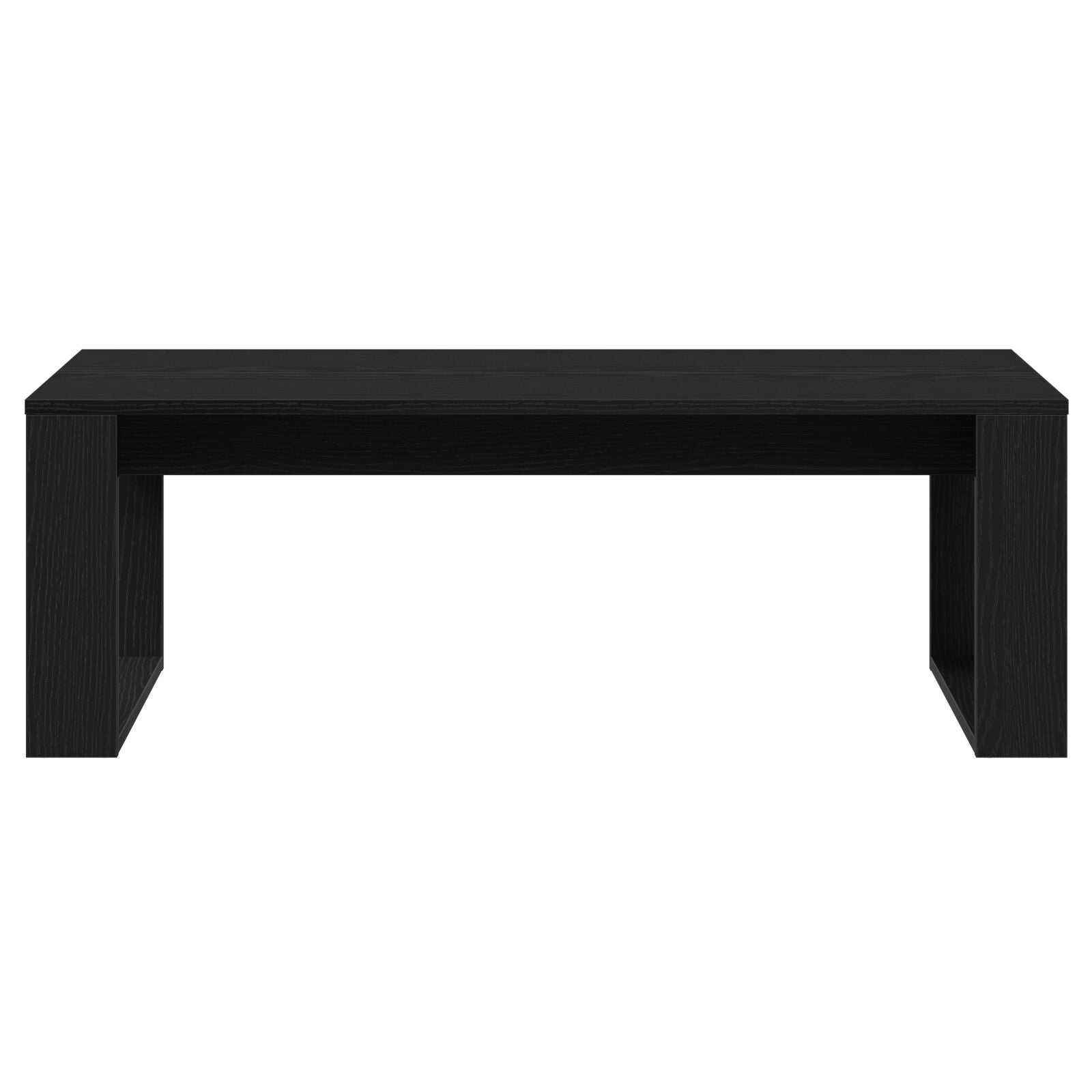 Salontafel Zwart Eiken 102X50X35 Cm Geengineerd Hout