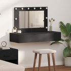Console table with drawer Black 100 x 40 x 70 cm Engineered wood