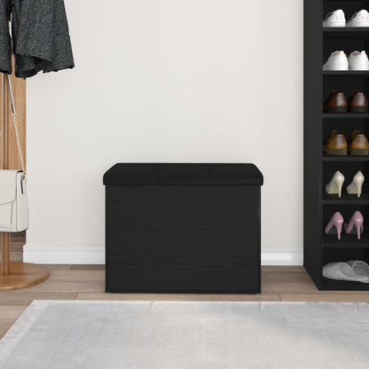 Opslagbank 60X40X45 Cm Houtmateriaal Zwart eiken 62 x 42 x 45 cm
