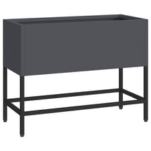 Verhoogde Tuinieren Staal Anthraciet 60 x 26 x 45 cm
