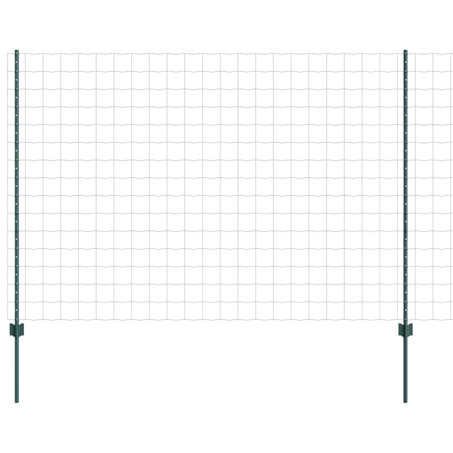 Euro Tuinhek Set Set Van 2 Groen Staal 10 X 1.6 M Robuust