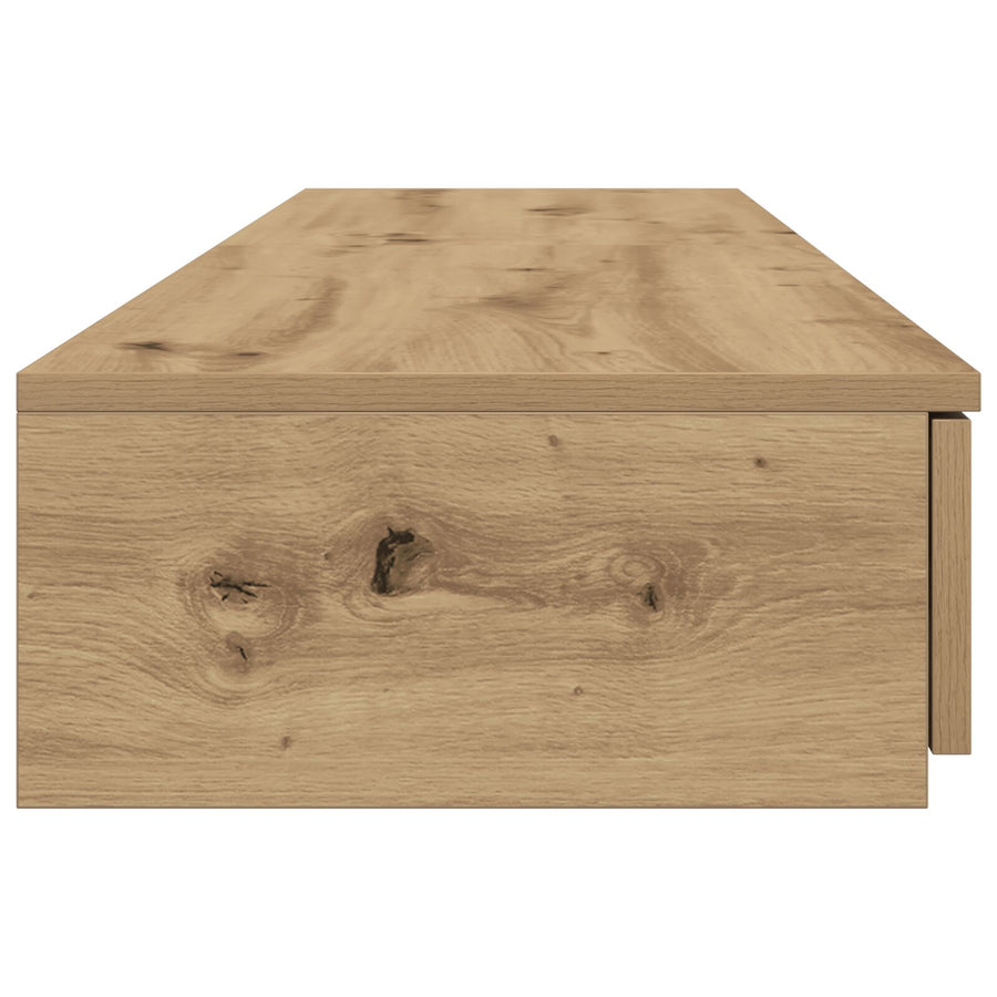 Nachtkastje Hout Ambachtelijk eiken 150 x 36.5 x 16.5 cm