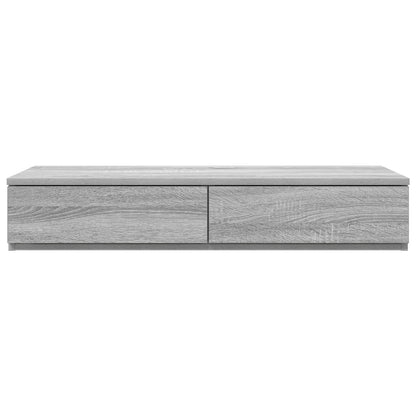 Bedladen Bewerkt Hout Grijs sonoma 75 x 36,5 x 16,5 cm