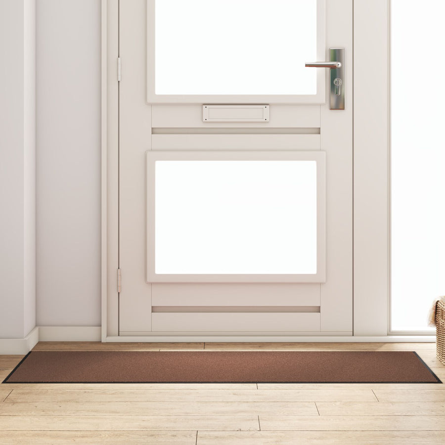 Rechthoekige Bruine Deurmat 60X180 Cm