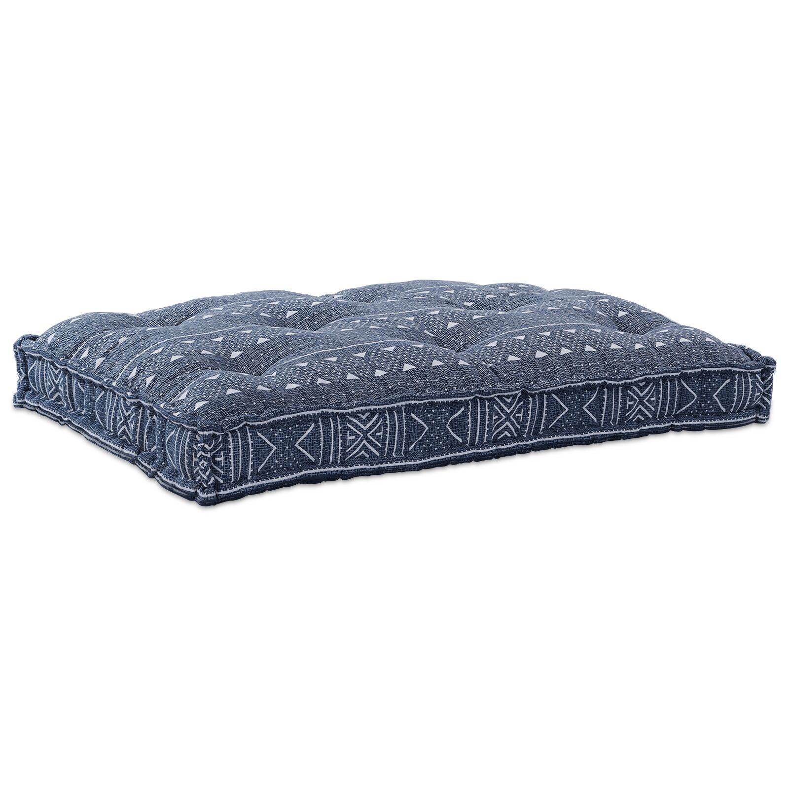 Palletkussen Indigo 120X80X12 Cm Stof Indigo print Enkel kussen