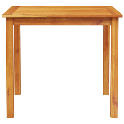 3-Delige Tuin Eettafelset Van Massief Acaciahout 2-Persoons 85 cm tafel lengte