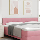 Headboard Pink 200 cm Velvet