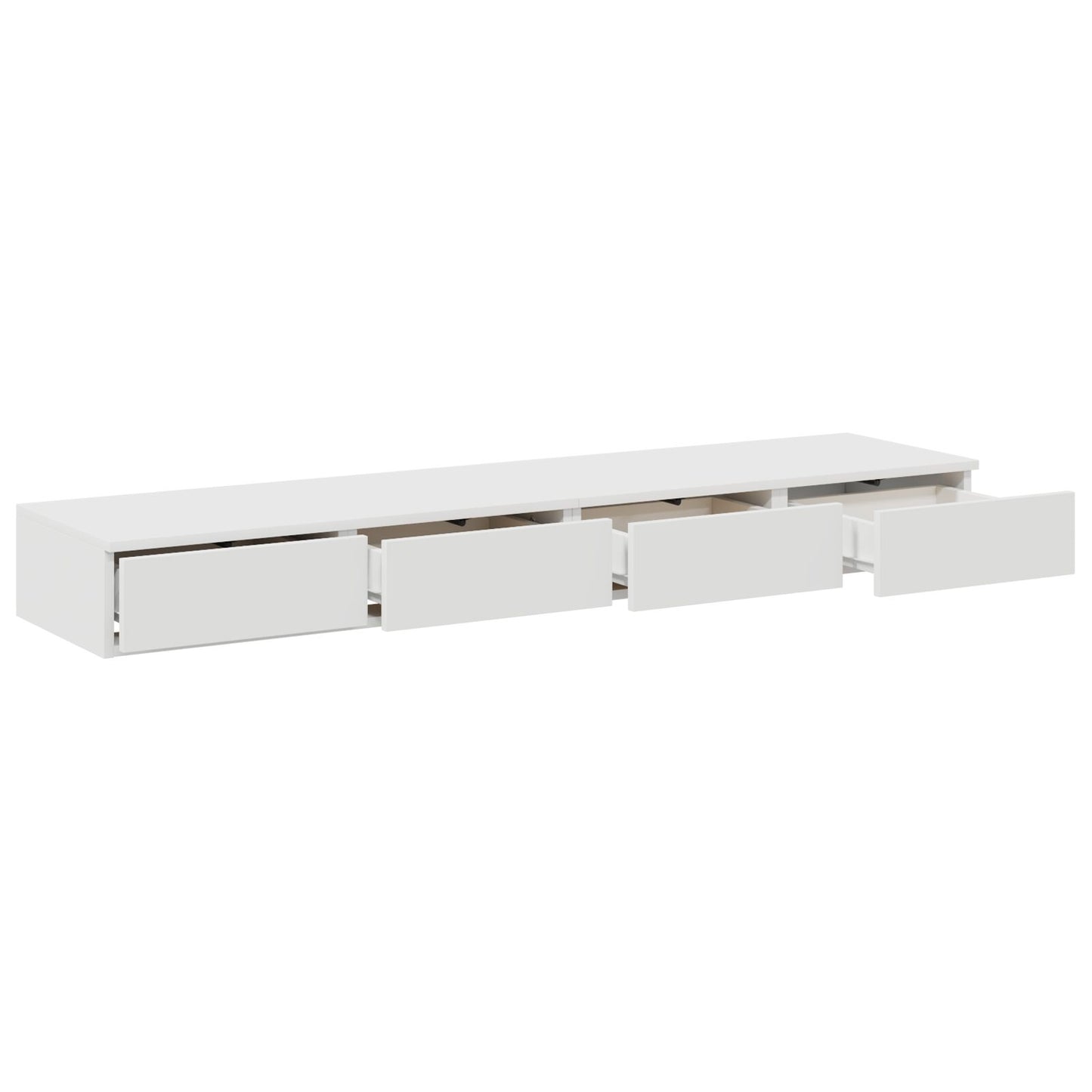 Bedladen Gefabriceerd Hout Wit 135 x 36,5 x 16,5 cm