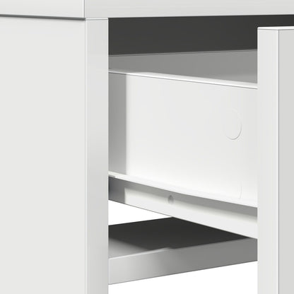Make-Uptafel Met Led-Lampjes 50 x 41 x 135 cm Wit
