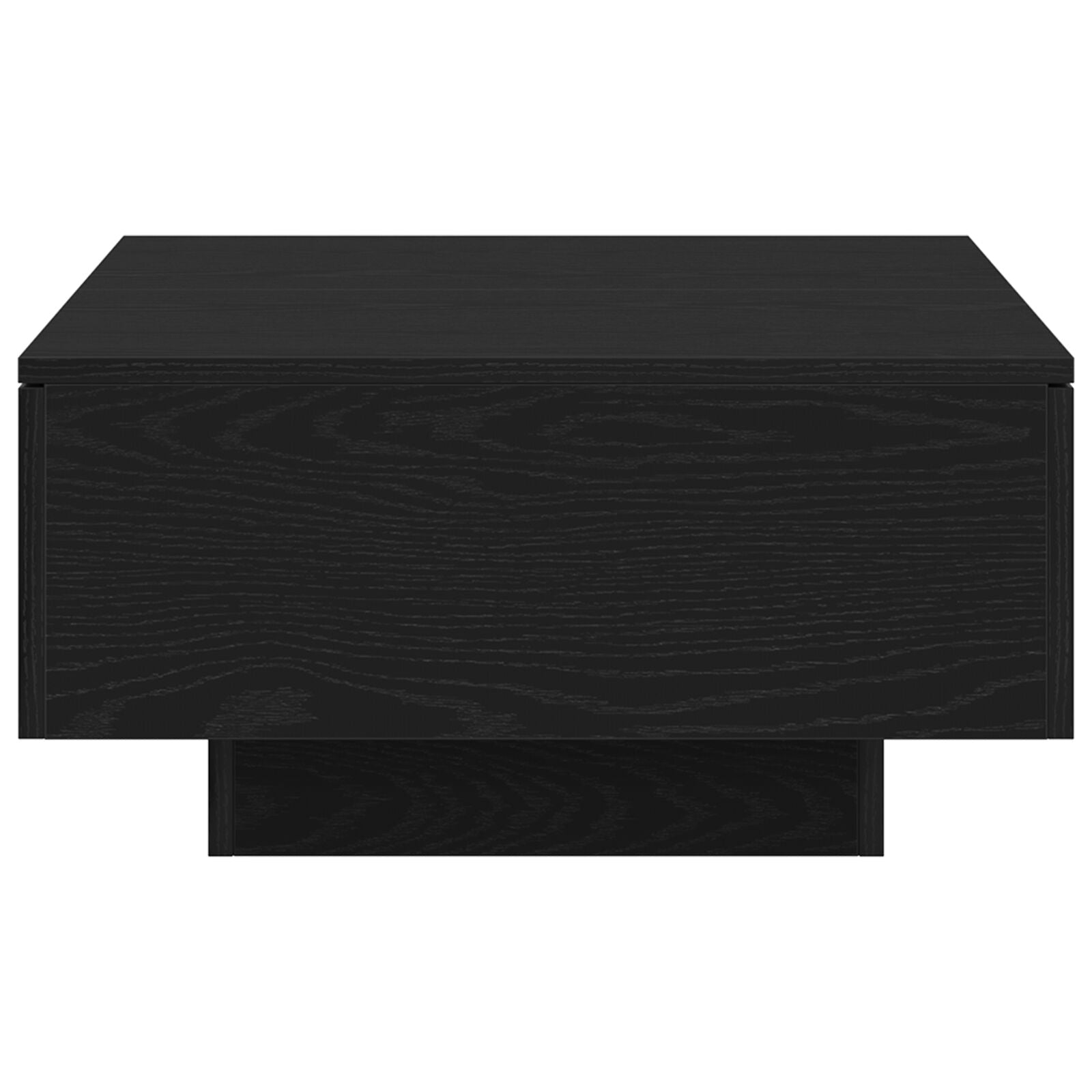 Salontafel Zwart Eiken 90X60X31 Cm Gelaagd Hout