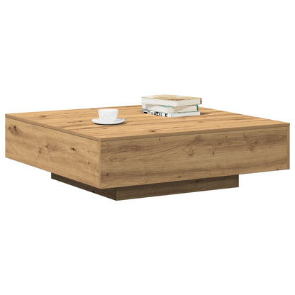 Salontafel Artisan Eiken 100X100X31 Cm Samengesteld Hout