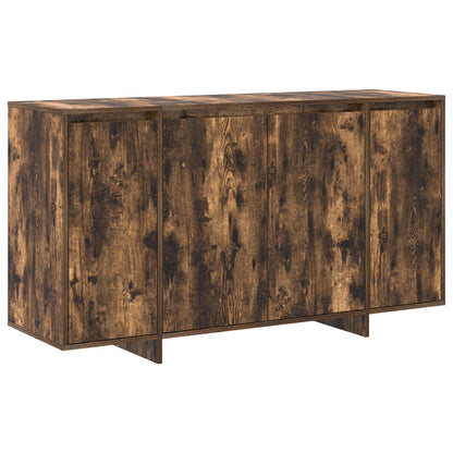 Gerookt Eiken Dressoir Gerookt Eiken Hout 135 X 41 X 75 Cm Opslag