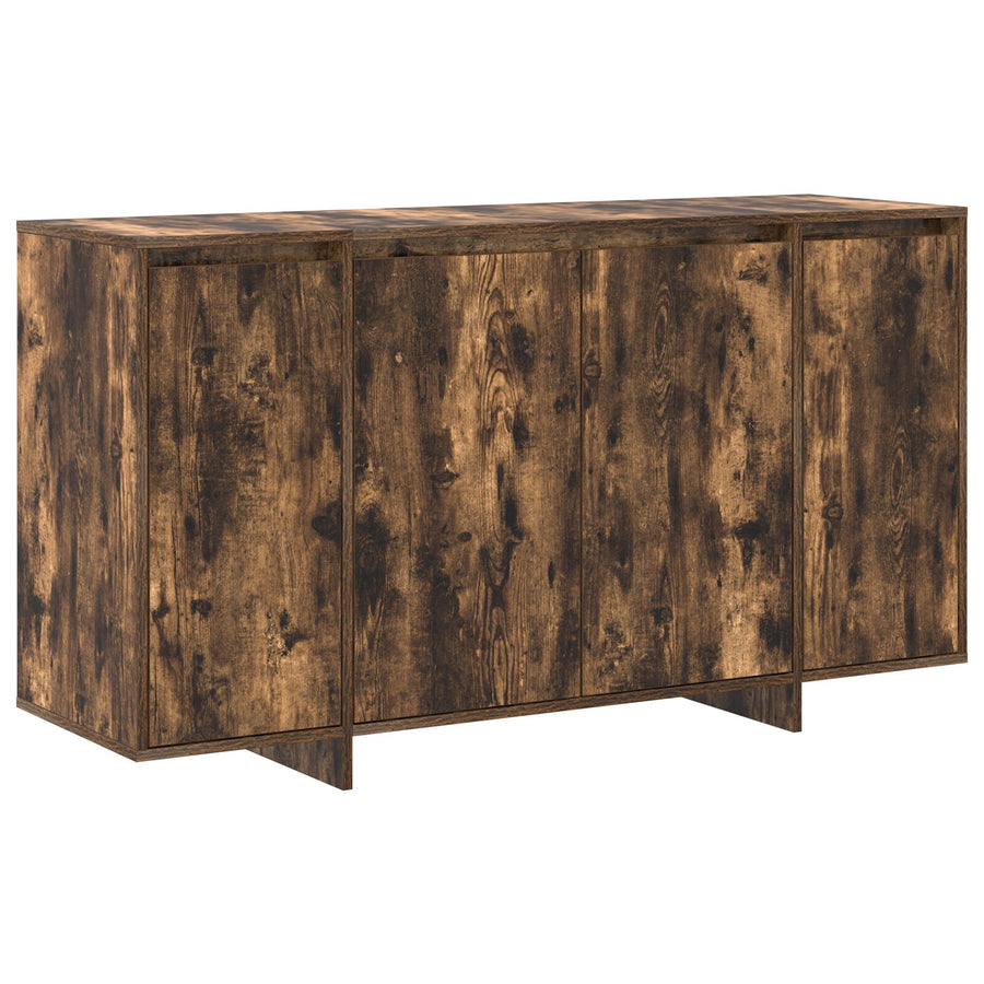 Gerookt Eiken Dressoir Gerookt Eiken Hout 135 X 41 X 75 Cm Opslag