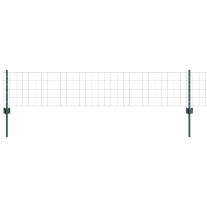 Euro Hek Met 5 U-Palen Groen 0.4X10 M Staal