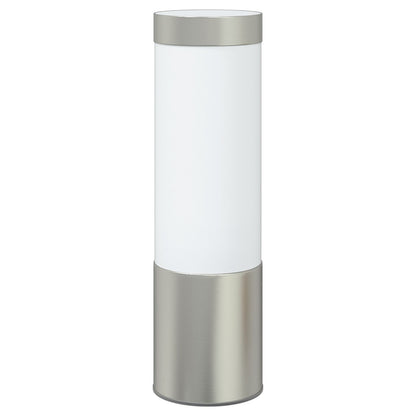 Buitenwandlamp Rvs Ip44 1 Zilver zonder sensor