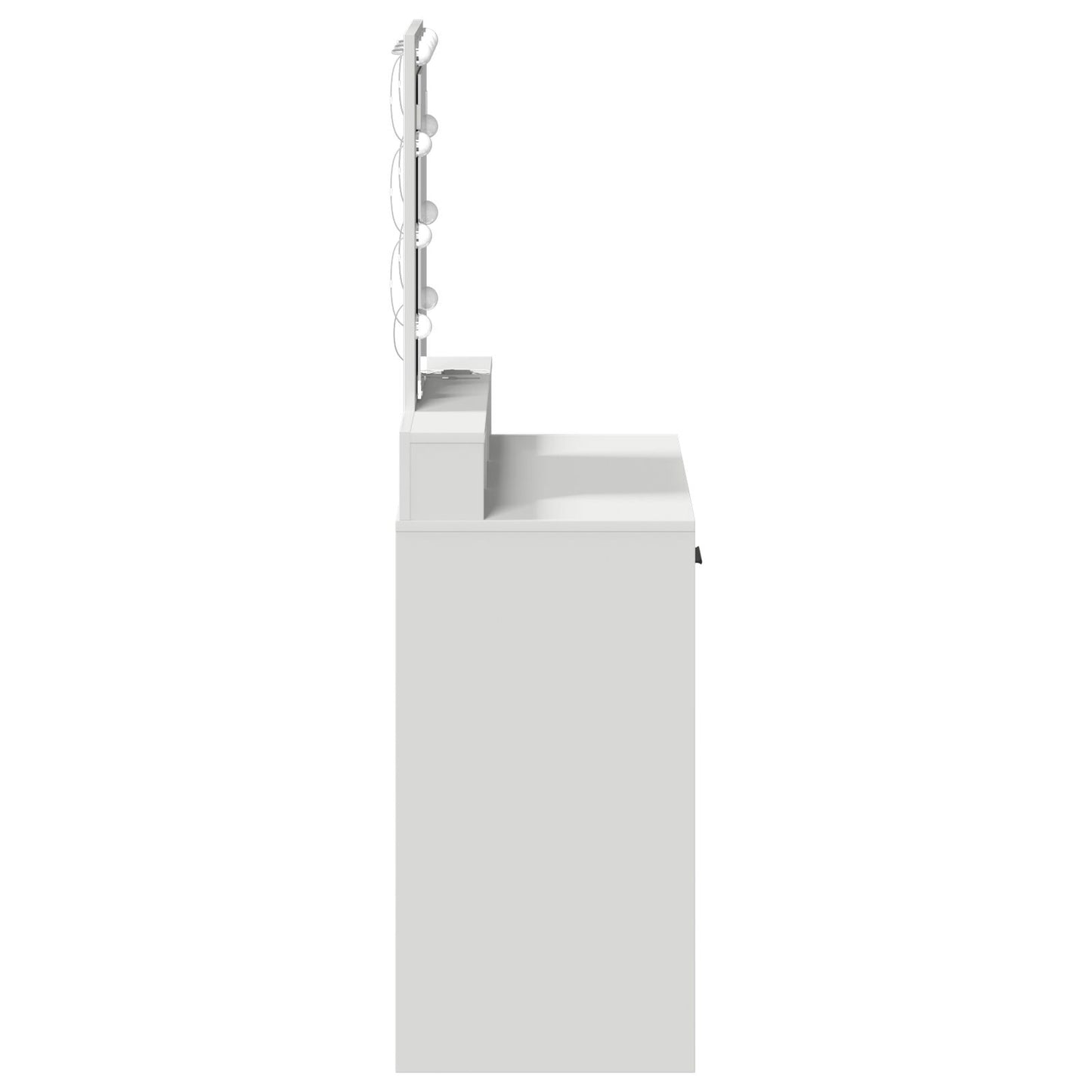 Kaptafel Met Led-Verlichting - - Wit 79 x 41 x 140 cm