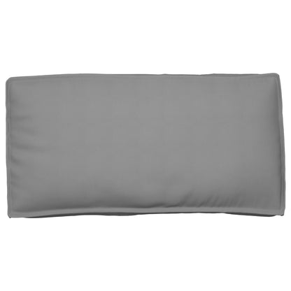 Pallet Kussen Voor Zit/Rugsteun Grijs 120X60X12 Cm Oxford Stof