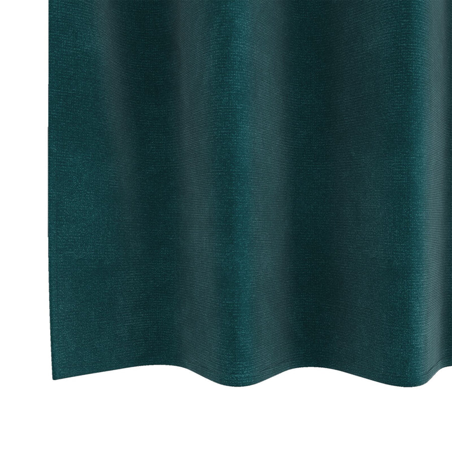 Zwartout Gordijnen 2 Stuks Fluweel Donkergroen 140 x 225 cm met oogjes
