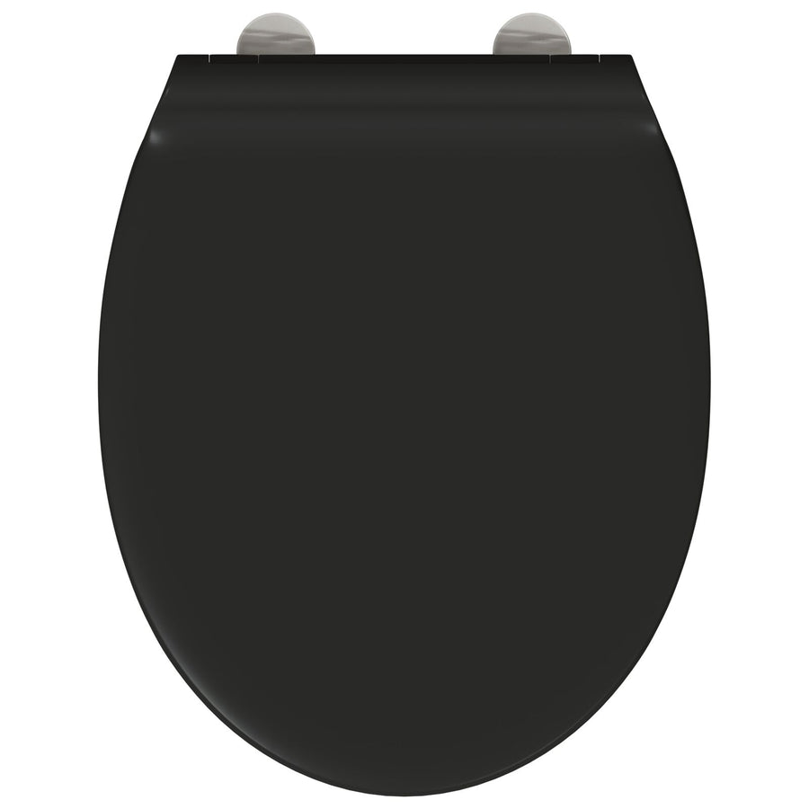 Quick Release Toiletseat Met Soft Close Duroplast Zwart