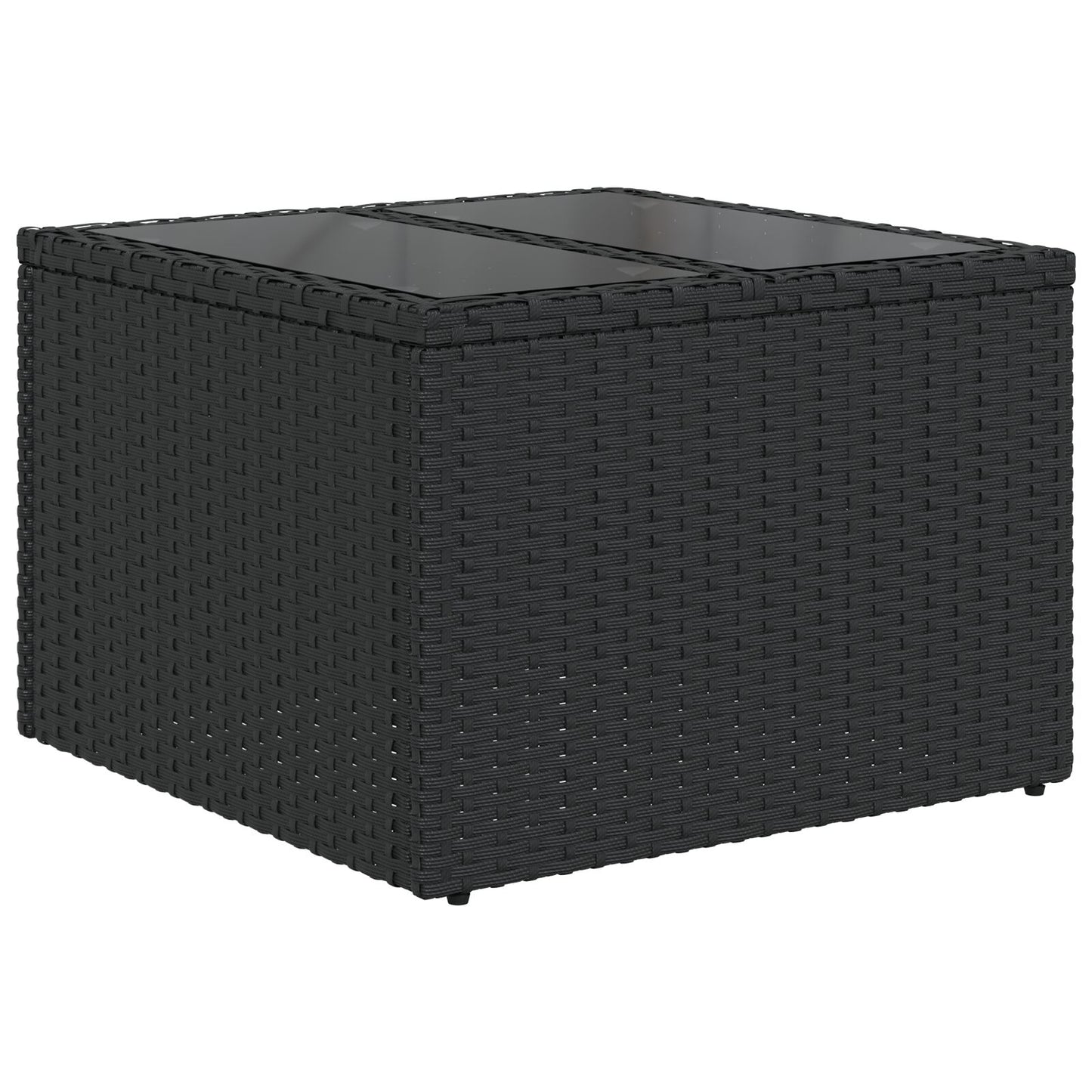 4-Delige Tuin Sofa Set Met Kussens Bruin Poly Rieten
