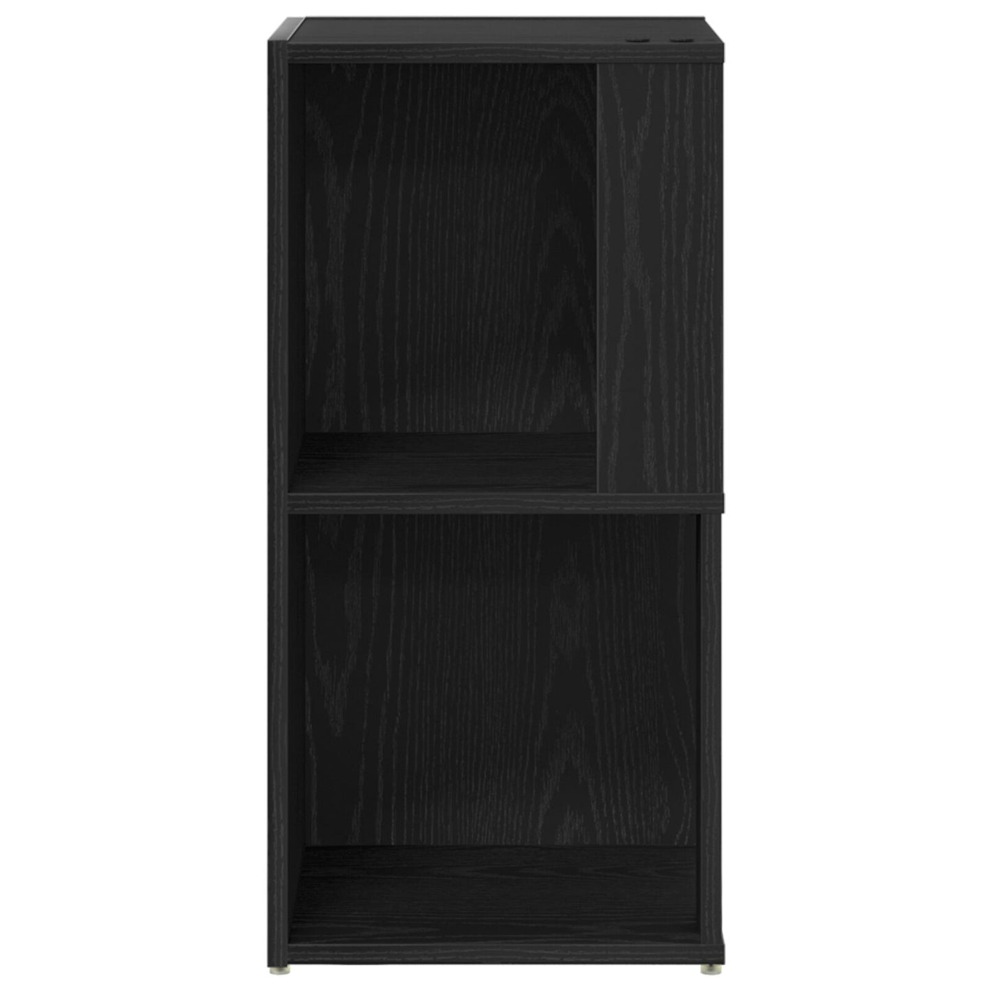 Hoekkast Zwart Eiken 33X33X67 Cm Bewerkte Hout